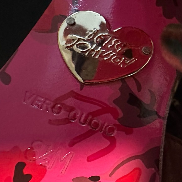 Betsey Johnson sunflower platform braided bow sandal, 8.5M - Picture 7 of 7